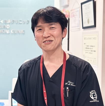 クリニック院長 菊野伸之先生